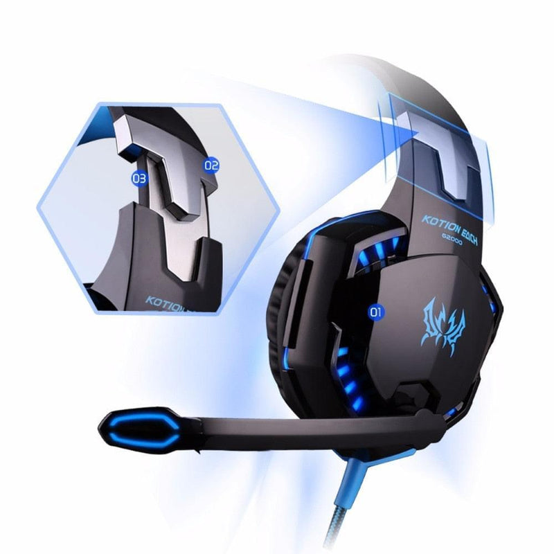 Headset Estéreo Gamer Deep