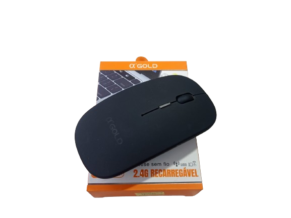 Mouse Sem Fio com Bluetooth Recarregável